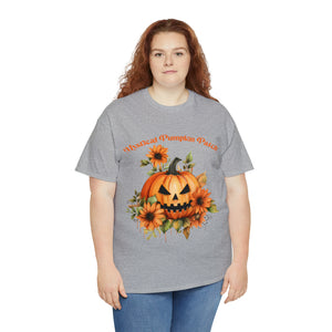 Halloween unisex t shirt mystical pumkin patch fall fun stocking stuffer Unisex Heavy Cotton Tee
