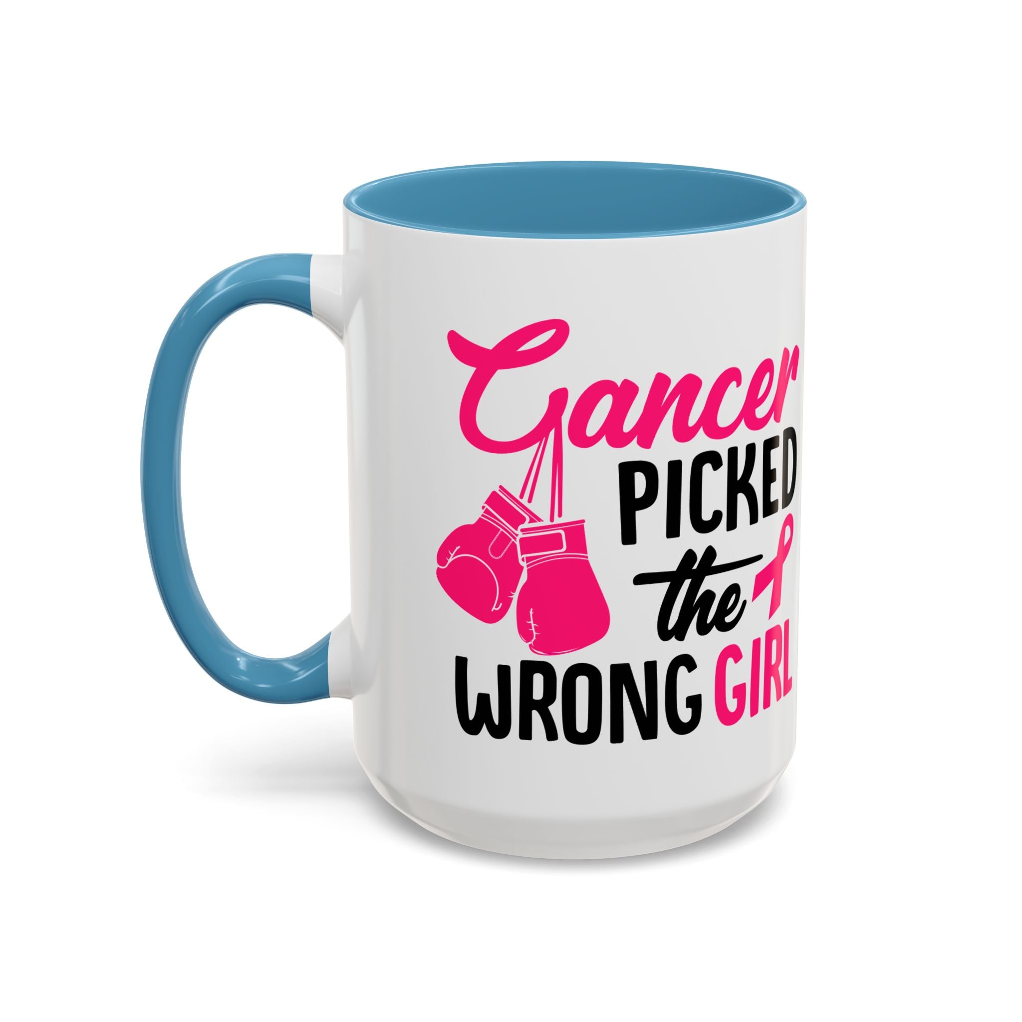 Empowering Cancer Warrior Mug, Coffee Cup for Fighters, Supportive Gift for Cancer Survivors, Inspiration for Awareness Events, [...]