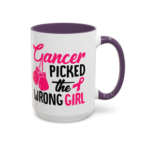 Empowering Cancer Warrior Mug, Coffee Cup for Fighters, Supportive Gift for Cancer Survivors, Inspiration for Awareness Events, [...]