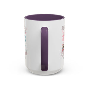 Hot Cocoa & Christmas Movie Mug, Cozy Holiday Cup, Winter Gift, Festive Beverage Container, Cute Coffee Mug