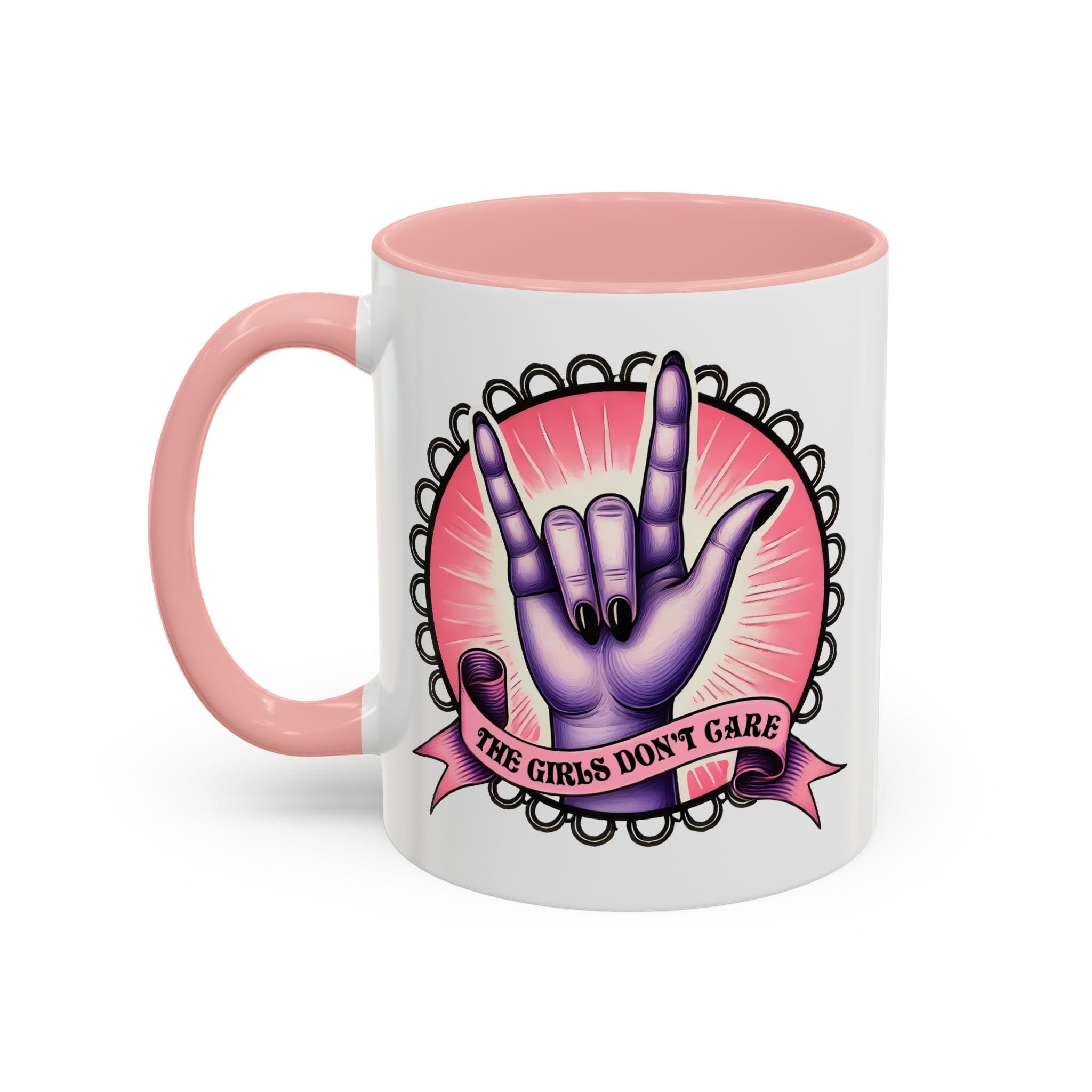 Rock 'n' Roll Accent Coffee Mug - Perfect for Music Lovers, Gift for Her, Unique Office Mug, Fun Coffee Cup, Empowering Gift Idea