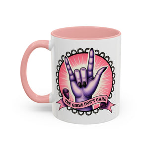 Rock 'n' Roll Accent Coffee Mug - Perfect for Music Lovers, Gift for Her, Unique Office Mug, Fun Coffee Cup, Empowering Gift Idea