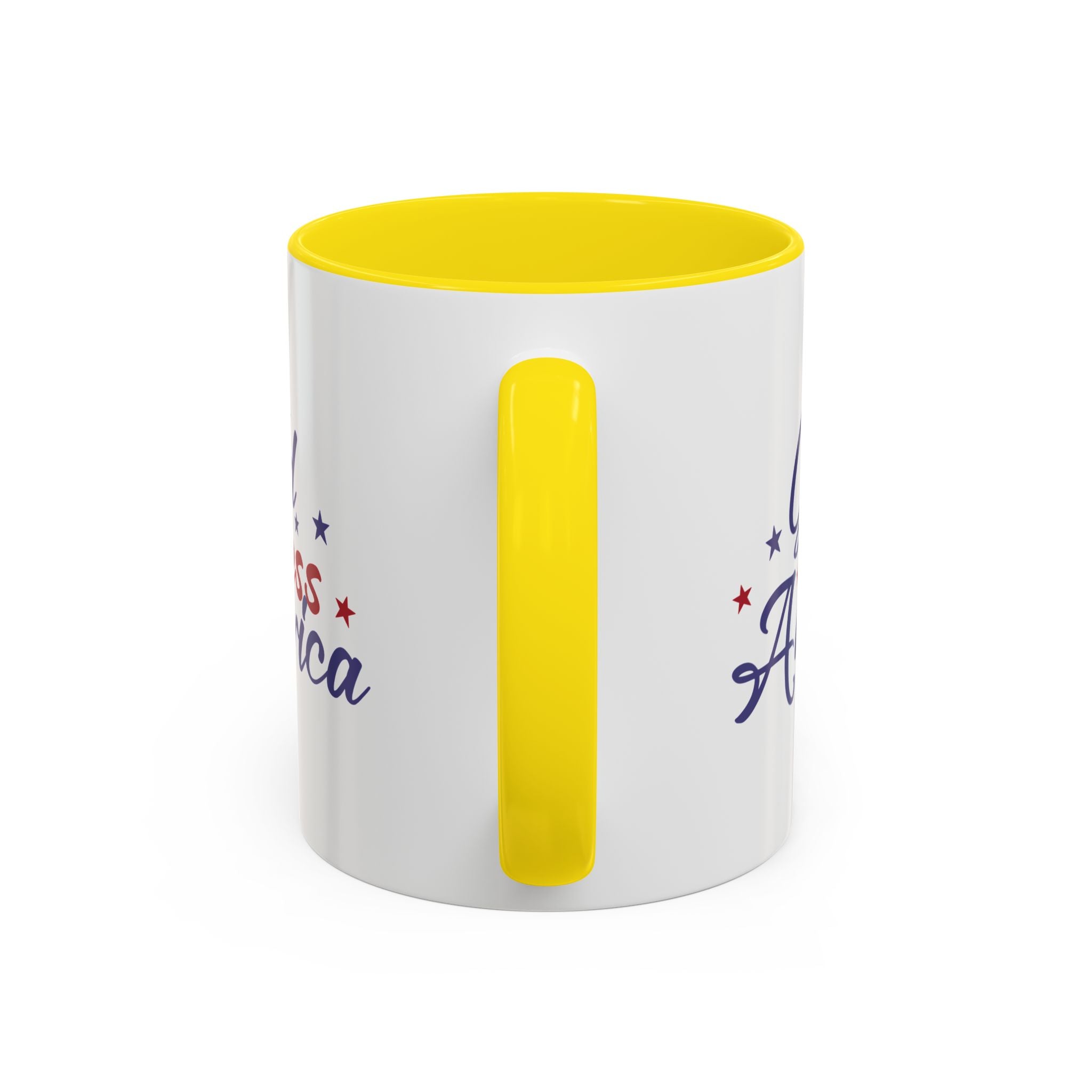 Patriotic Coffee Mug - God Bless America Design