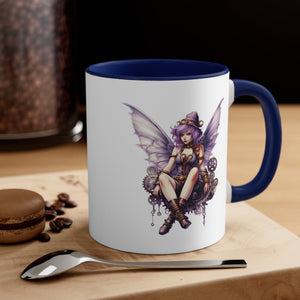steampunk pixie Accent Coffee Mug, 11oz gift D7