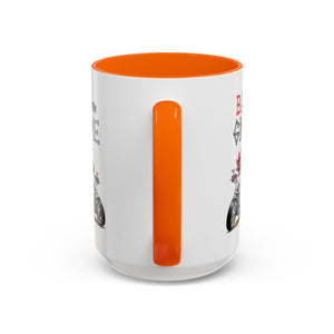 Bad to the Gnome Coffee Mug - 11oz & 15oz Accent Mugs for Bikers & Gnome Lovers