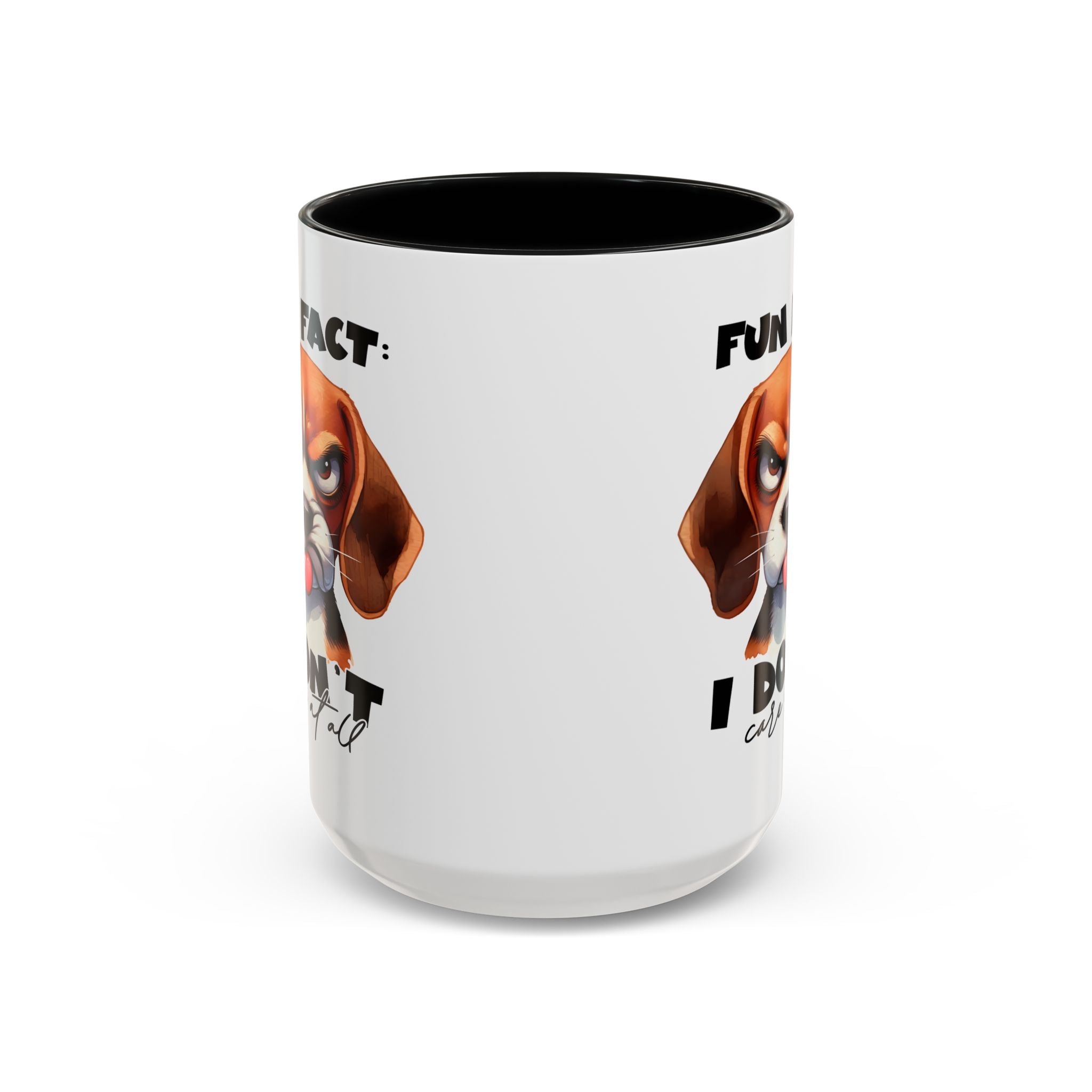 Funny Dog Accent Coffee Mug - Beagle Lover Gift, Pet Owner Present, Unique Animal Mug, Quirky Home Decor, Fun Fact Design