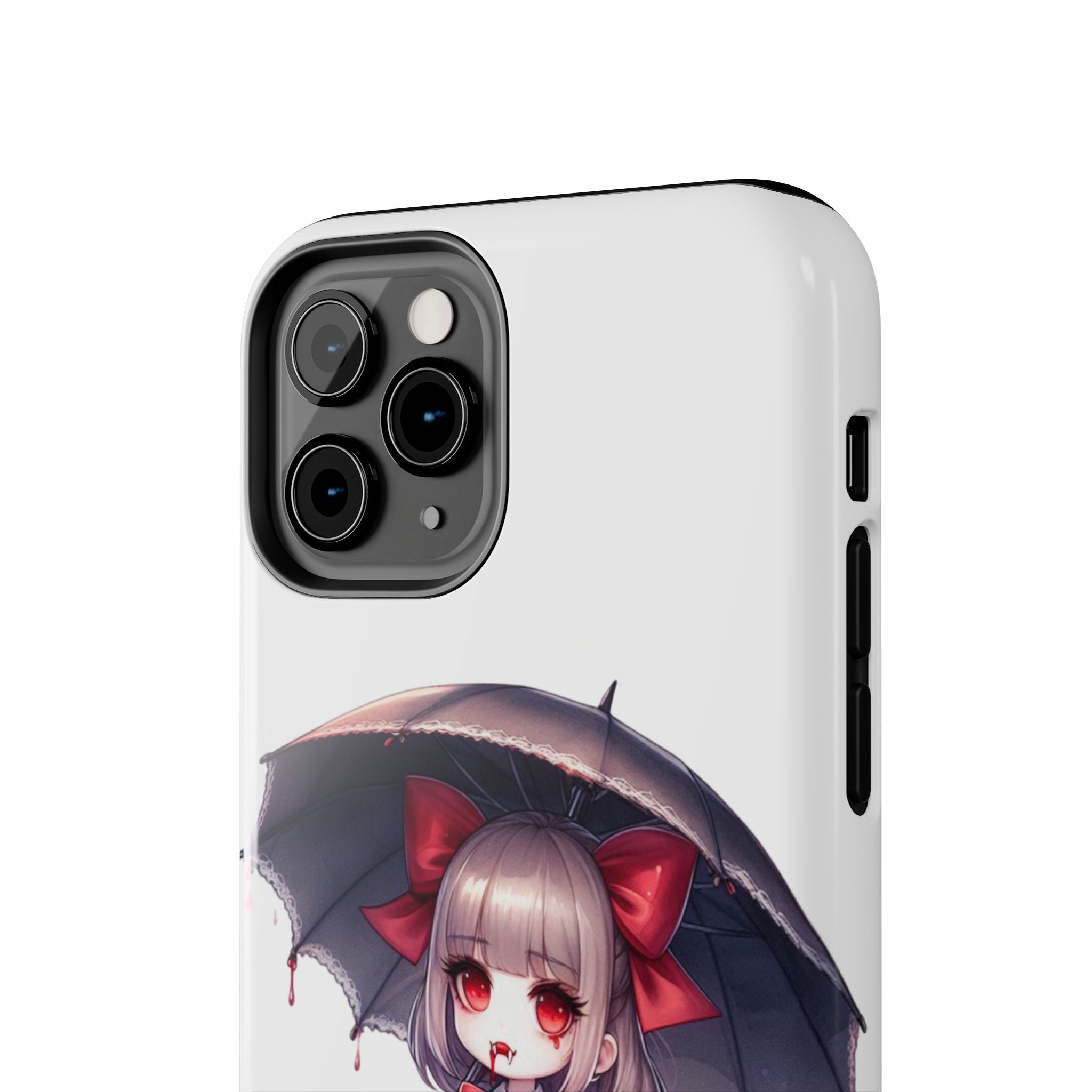 vampire girl horror art Tough Phone Cases