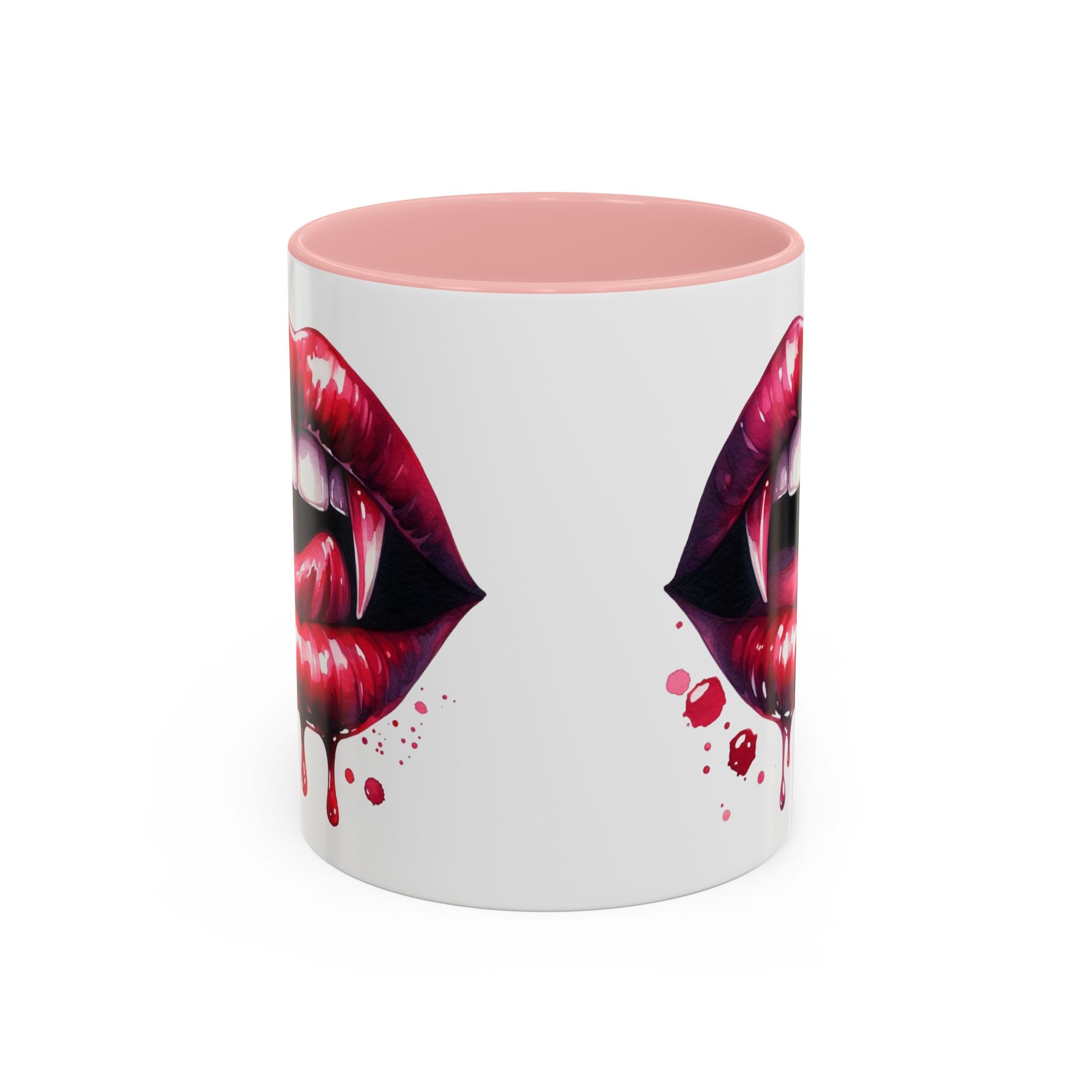 Gothic Vampire Teeth Coffee Mug – Perfect for Halloween, Spooky Occasions, Gift for Horror Lovers, Unique Accent Cup