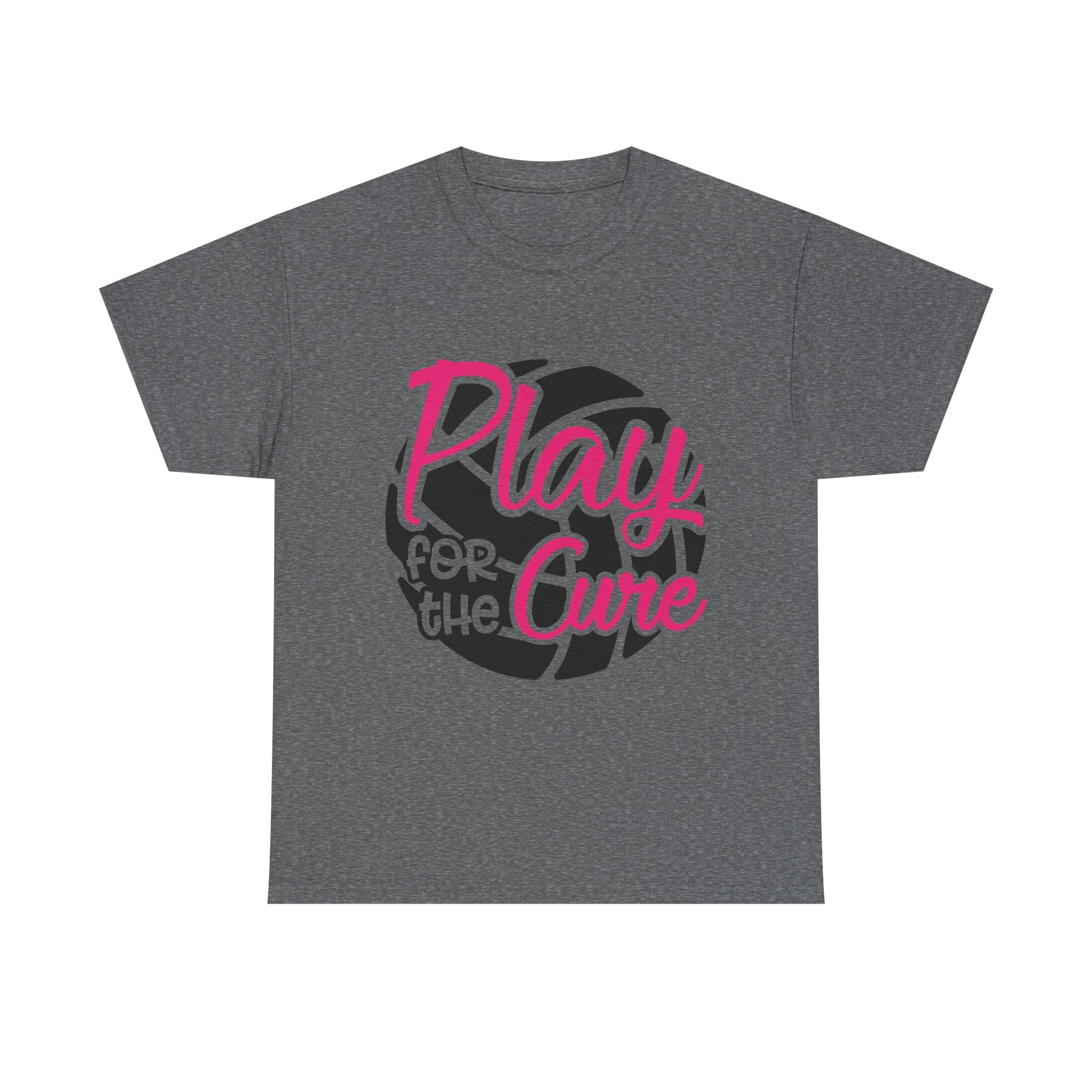 Unisex Motivational Sports Tee - "Play for the Cure" - Ideal for Team Events, Charity Runs, Sports Fans, Fitness Gifts, Casual Wear, [...]