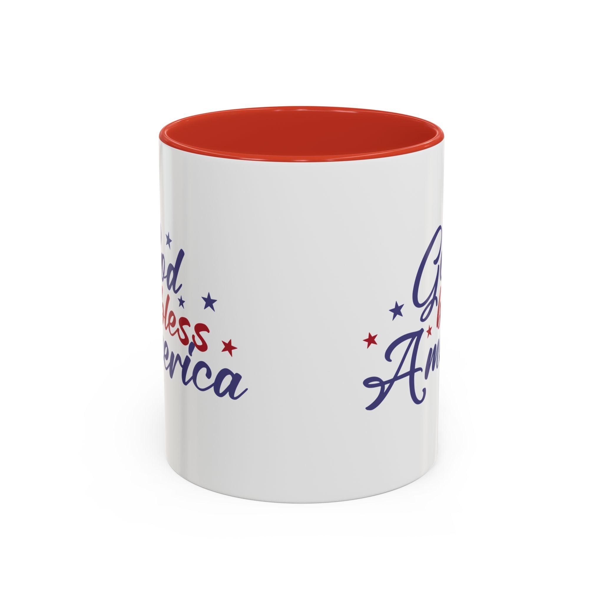 Patriotic Coffee Mug - God Bless America Design