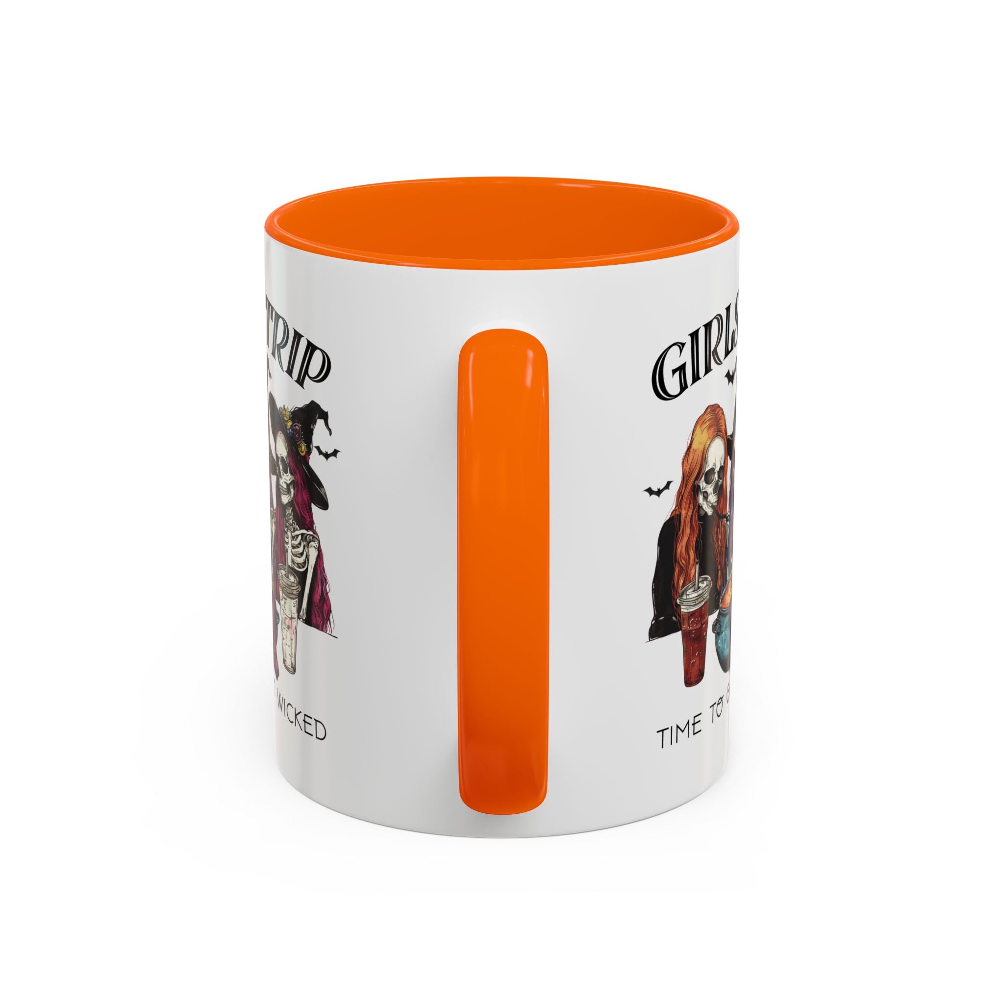 Wicked Girls Trip Coffee Mug, Halloween Gift, Spooky Vibes, Friends Gatherings, Witchy Decor, Fun Drinking Mug