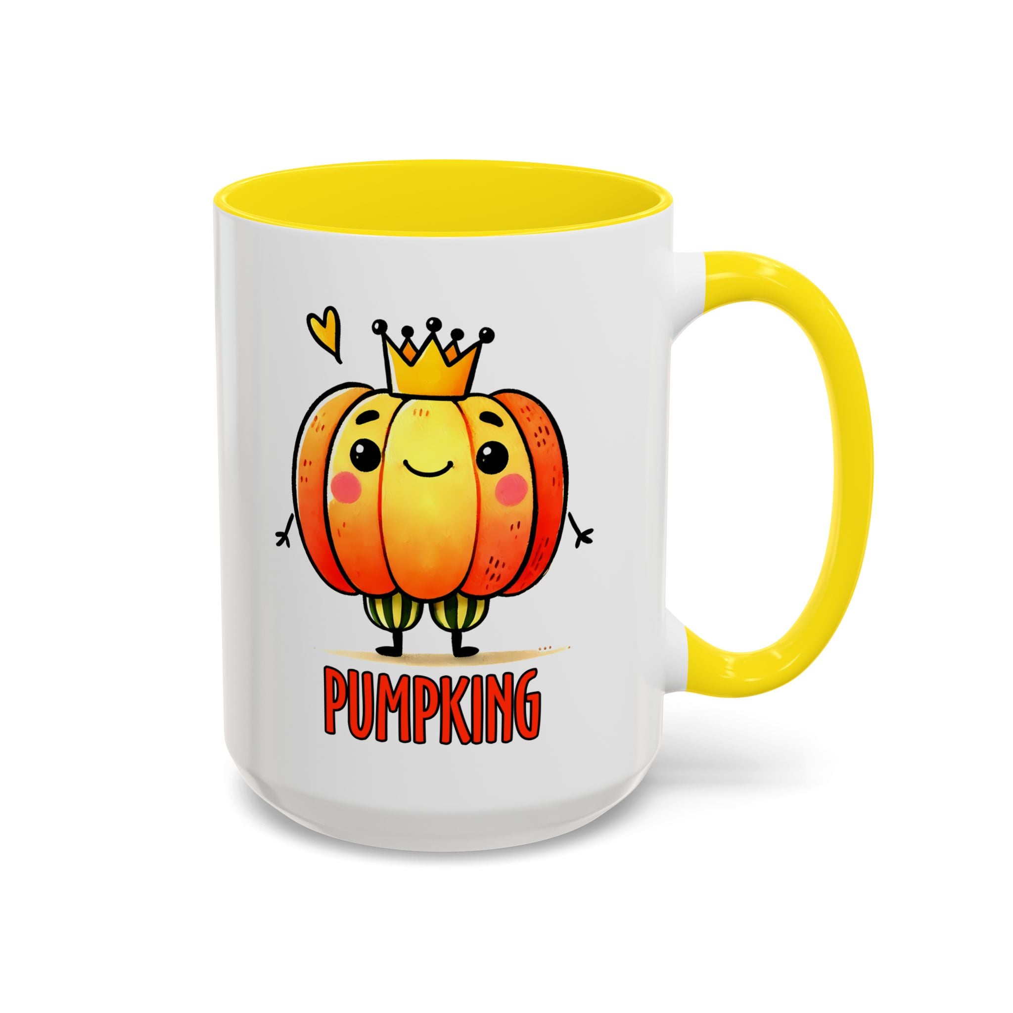 Pumpkin King Coffee Mug, Cute Mug for Fall, Halloween Decor, Gift for Pumpkin Lovers, Funny Holiday Mug, Fun Kitchenware