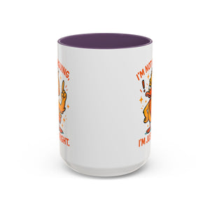Funny attitude Duck Coffee Mug, I'm Not Arguing I'm Just Right Mug,  Gift for Coffee Lovers,  Birthdays