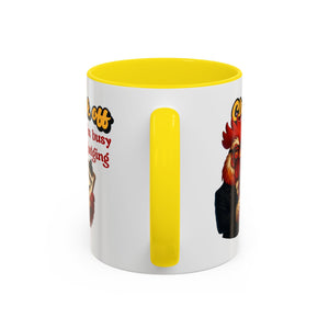 Funny Cluck Off Coffee Mug - Perfect for Chicken Lovers, Gag Gifts, Office Humor, and Birthdays