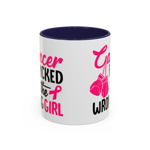 Empowering Cancer Warrior Mug, Coffee Cup for Fighters, Supportive Gift for Cancer Survivors, Inspiration for Awareness Events, [...]