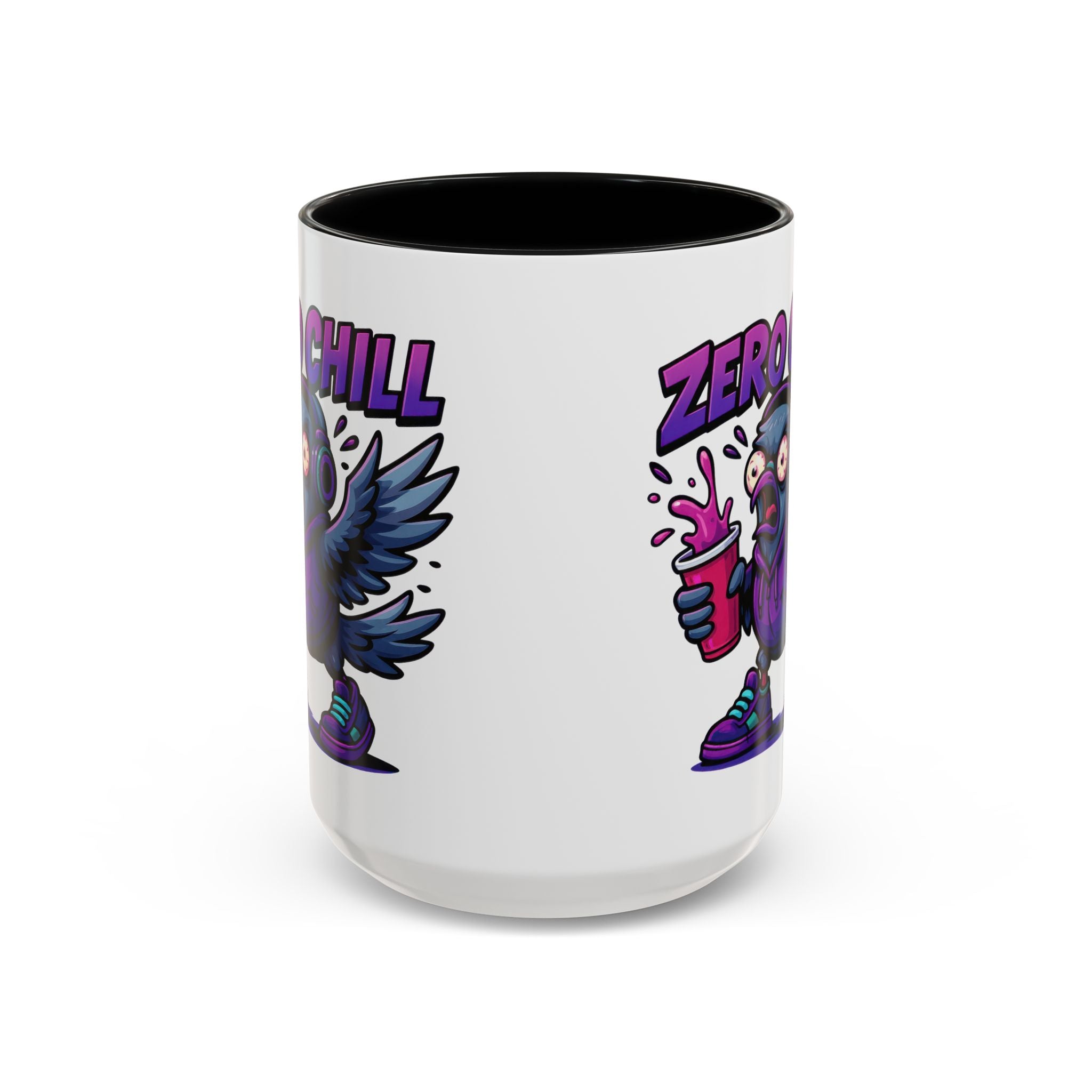 Zero Chill Accent Coffee Mug - Fun Ceramic Cup for Coffee Lovers, Unique Gift for Friends, Quirky Drinkware, Perfect for Birthdays, [...]