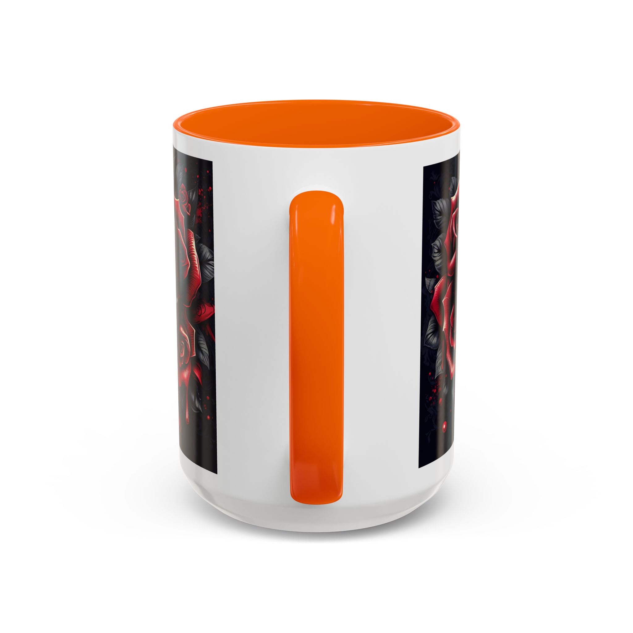 Gothic Vampire Rose Coffee Mug | Perfect for Halloween, Unique Gift, Dark Aesthetic, Gothic Decor, Horror Collectible