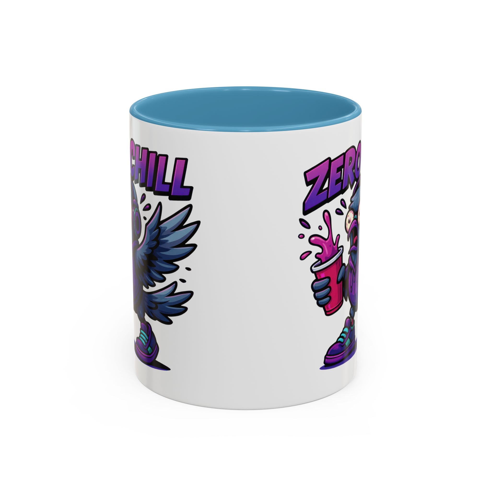 Zero Chill Accent Coffee Mug - Fun Ceramic Cup for Coffee Lovers, Unique Gift for Friends, Quirky Drinkware, Perfect for Birthdays, [...]