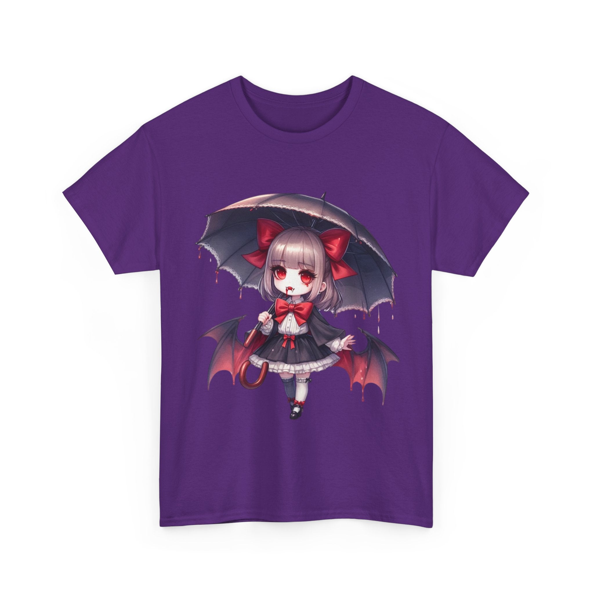 vampire girl horror Unisex Heavy Cotton Tee men women png31
