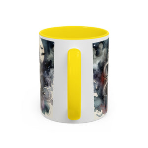 Gothic vampire Elegance Coffee Mug,  Halloween Decor, Dark Art Mug, Spooky Homeware