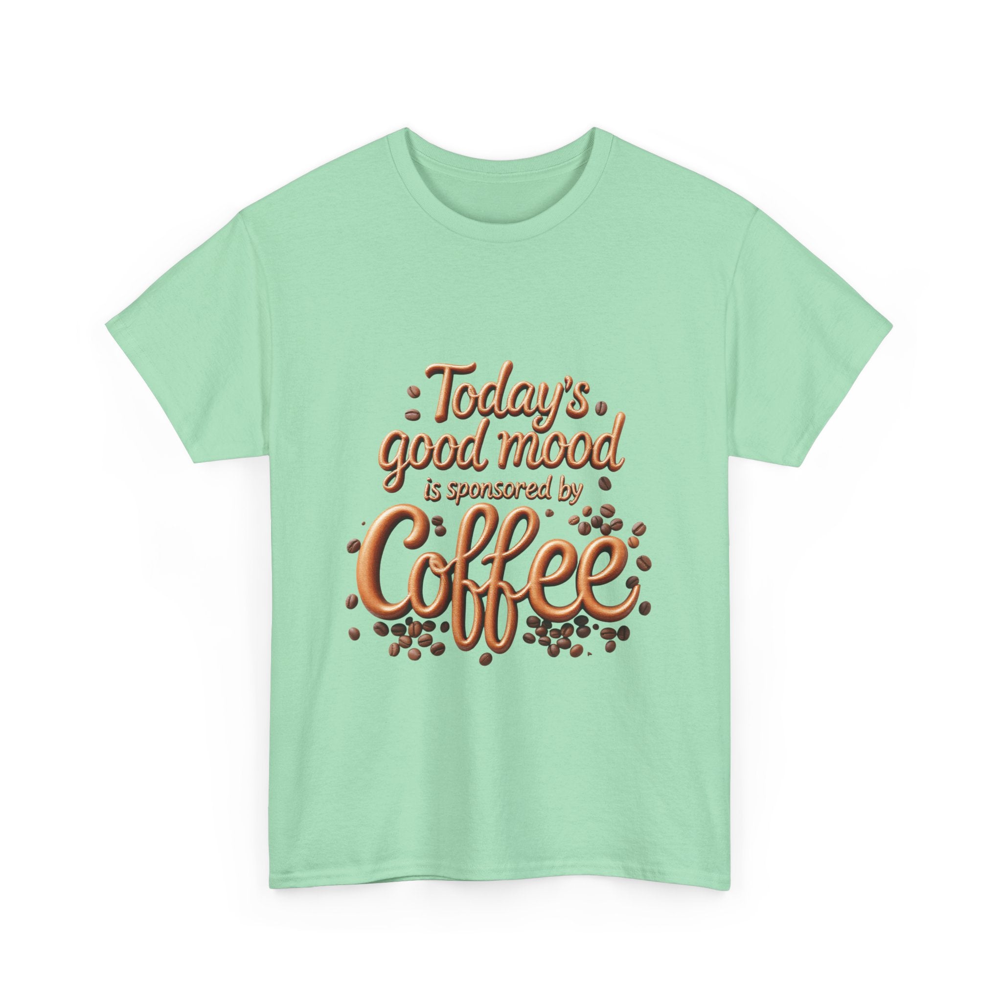 Coffee Mood Unisex Tee - Today's Good Mood Tee, Coffee Lover Shirt, Funny Gift for Him or Her, Casual Wear, Birthday Party Top