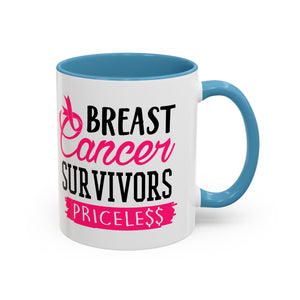 Breast Cancer Survivors Coffee Mug, Inspirational Cancer Gift, Supportive Awareness Mug, Gift for Survivors, Encouraging Morning Coffee