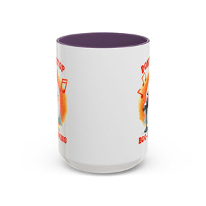 Ghost Coffee Mug, Perfect for Halloween, Fun Gift for Kids & Adults, Don't Stop Boo-lieving Mug, Caffeinated Spirits