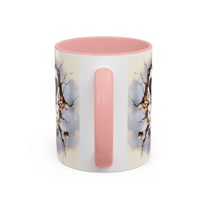Cute French Bulldog Accent Coffee Mug, Pet Lover Gift, Dog Lover Mug, Home Office Coffee Cup, Unique Animal Print Mug