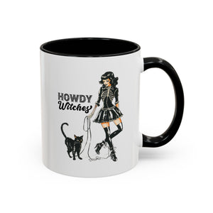 Spooky Cat Coffee Mug, Halloween Gifts, Witchy Home Decor, Black Cat Mug, Cozy Drinkware, Magical Kitchen Accessories