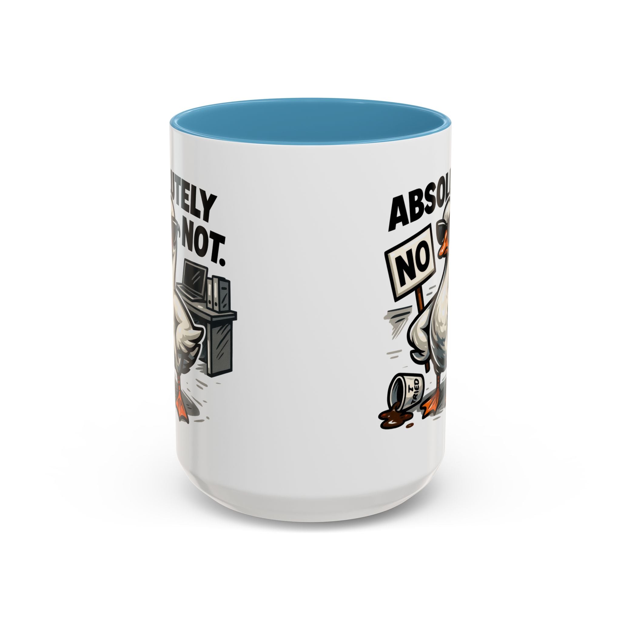 Sassy Coffee Mug, Humorous Gift for Geese Lovers, Fun Office Desk Decor, Funny Animal Cup, Quirky Kitchenware