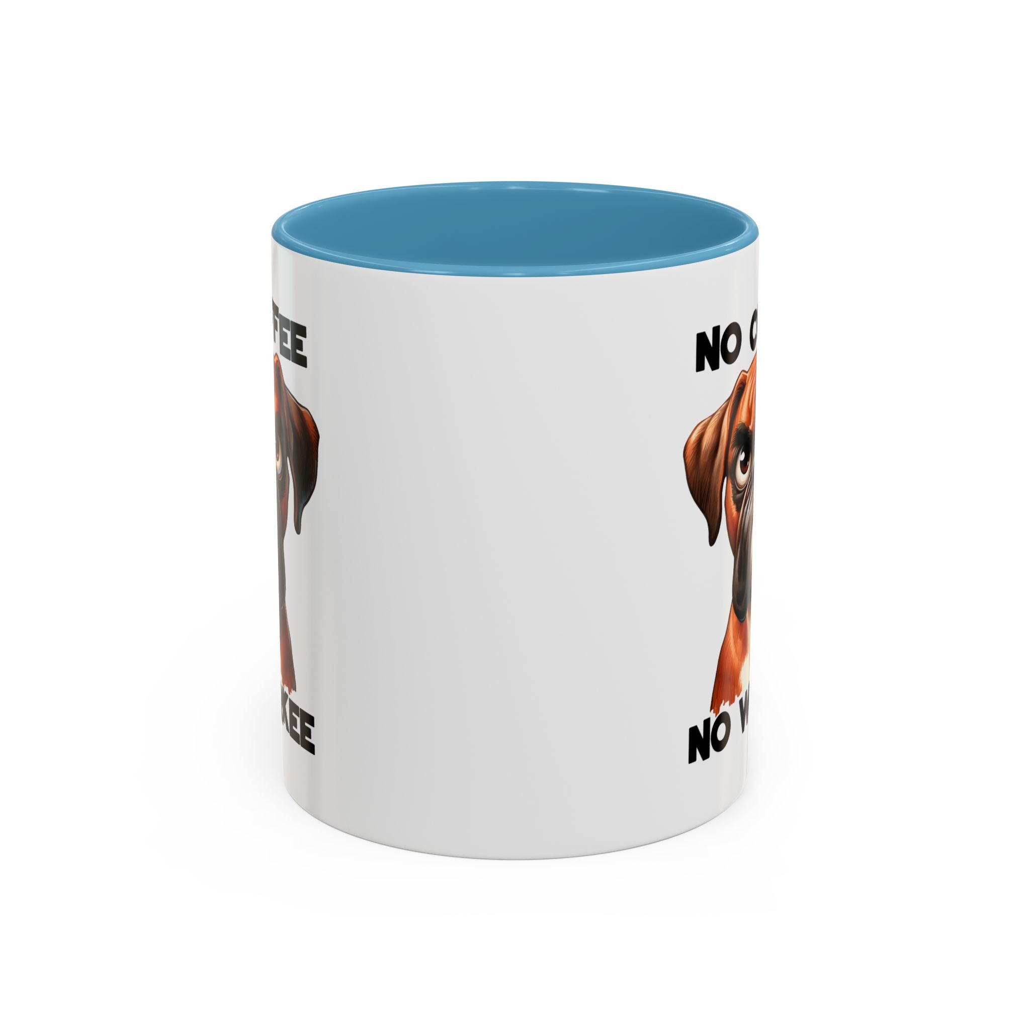 Boxer Dog Coffee Mug - No Coffee No Workee, Funny Dog Lover Gift, Pet Owner Tea Cup, Animal Lover Kitchen Decor, Boxer Mom Mug
