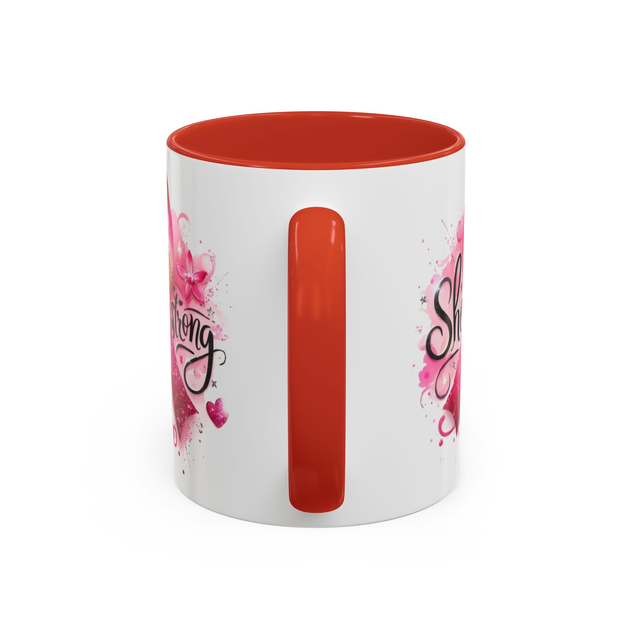 Empowering Pink Ribbon Coffee Mug - Gift for Survivors, Breast Cancer Awareness, Motivational Mug, Inspirational Drinkware, Self-Care Gift