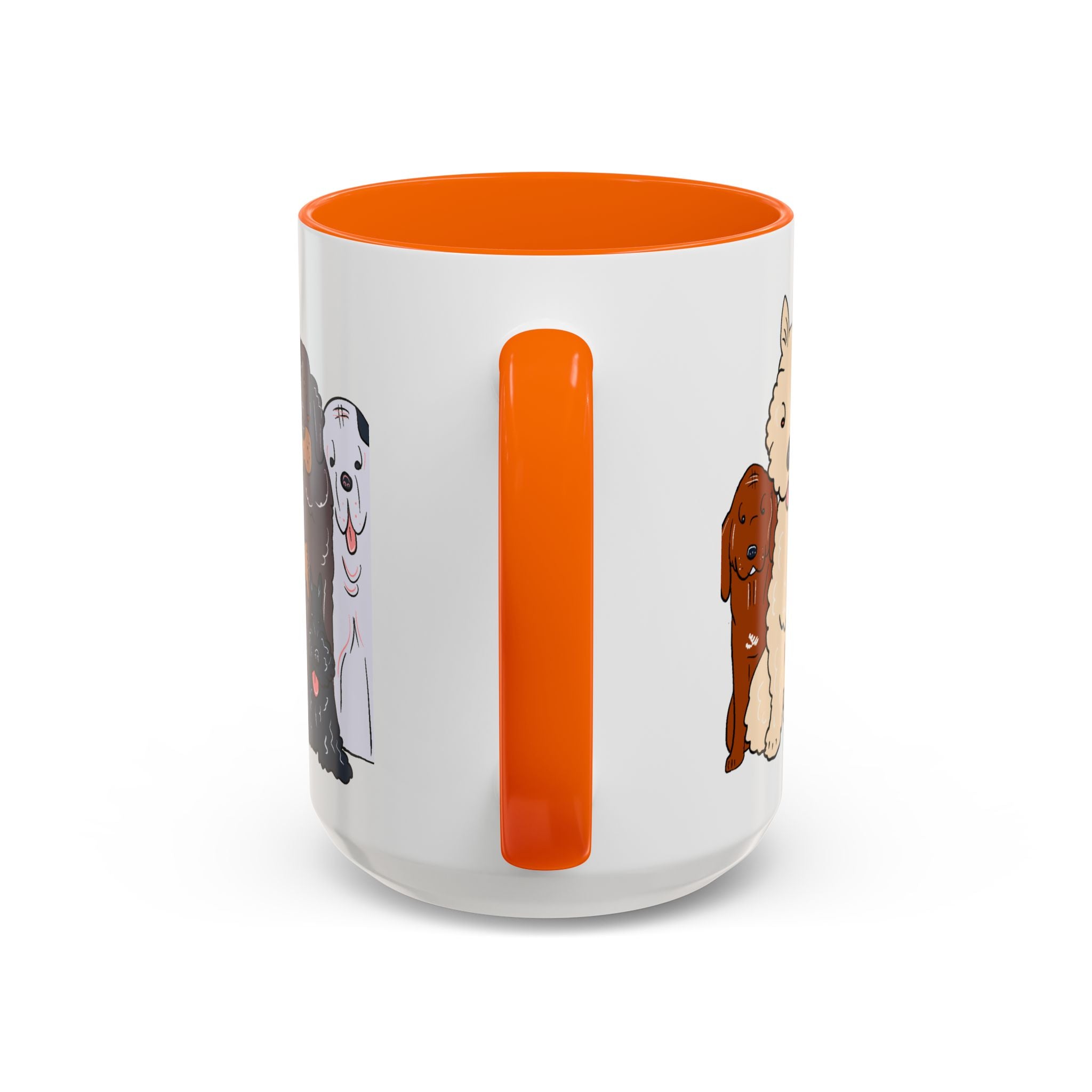 Cute Dog Breed Accent Coffee Mug, Pet Lover Gift, Canine Mug, Gifts for Dog Owners, Puppy Lover Mug