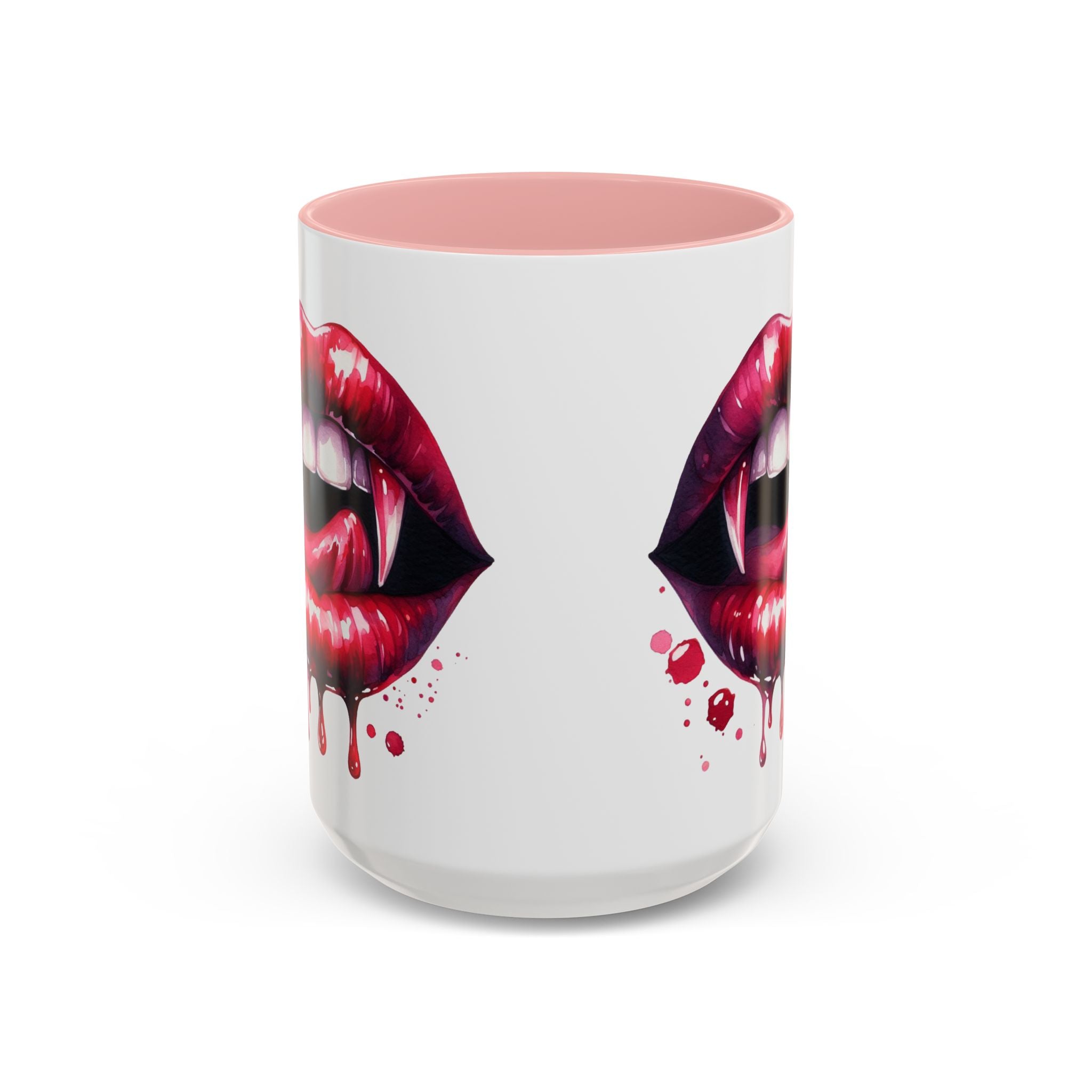 Gothic Vampire Teeth Coffee Mug – Perfect for Halloween, Spooky Occasions, Gift for Horror Lovers, Unique Accent Cup