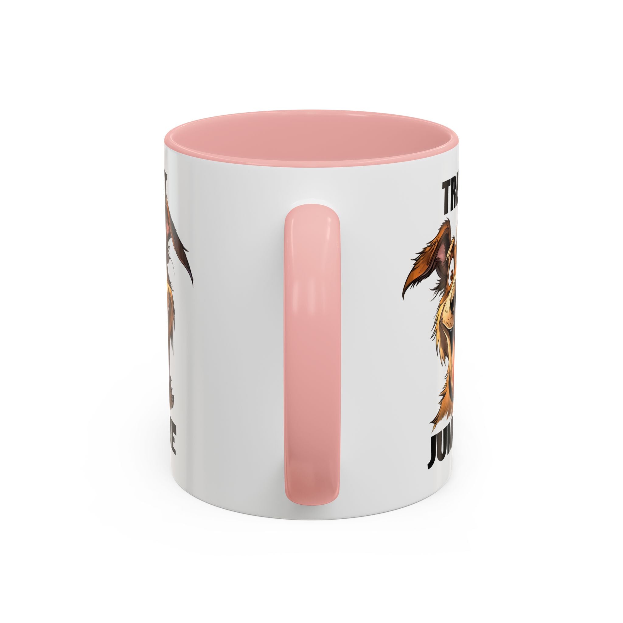 Funny Dog Lover Coffee Mug - Treat Junkie, Pet Gift, Animal Lover Cup, Dog Mom, Unique Mug for Dog Owners