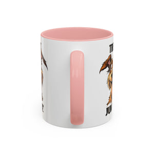 Funny Dog Lover Coffee Mug - Treat Junkie, Pet Gift, Animal Lover Cup, Dog Mom, Unique Mug for Dog Owners