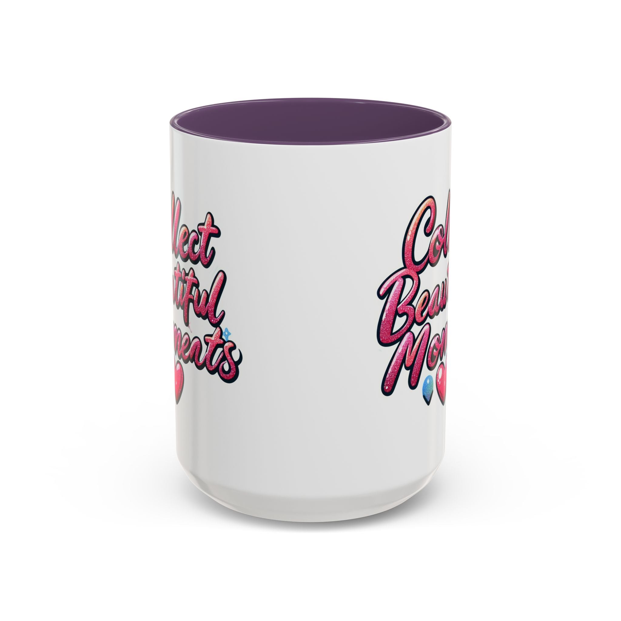Collect Beautiful Moments Coffee Mug - 11oz & 15oz positive vibe love heart cup