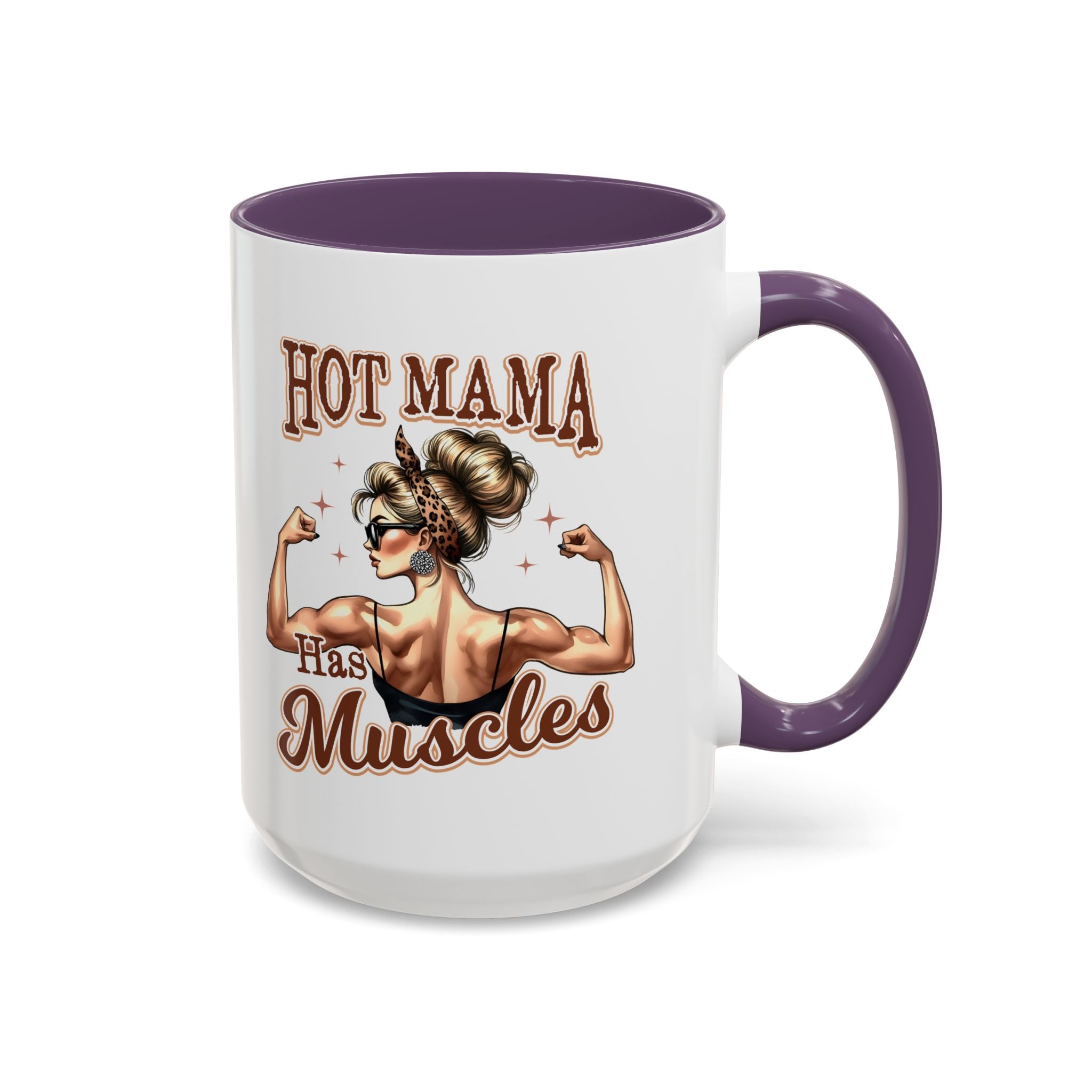 Hot Mama Coffee Mug: Empowerment, Gifts for Moms, Fitness Lovers, Best Friend, Funny Gift, Occasions: Birthdays, Holidays