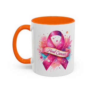 Inspirational Cancer Awareness Mug, Positive Affirmation Cup, Gift for Survivors, Supportive 11oz or 15oz Ceramic