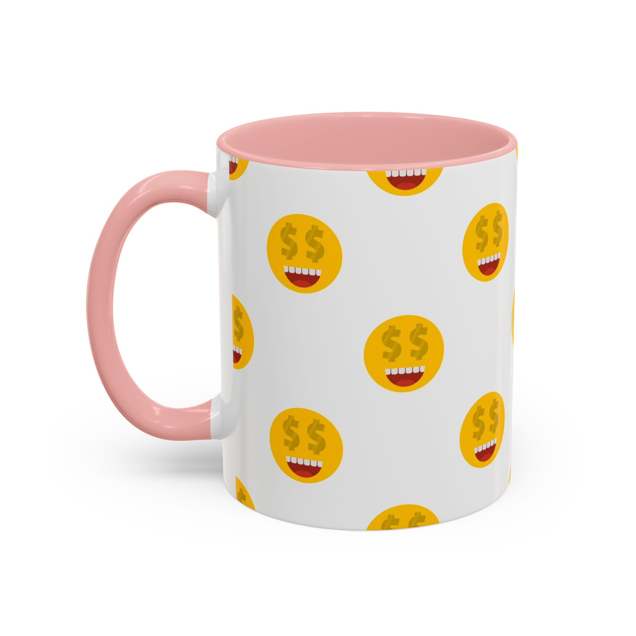 Smiles and dollars Accent Coffee Mug (11, 15oz)