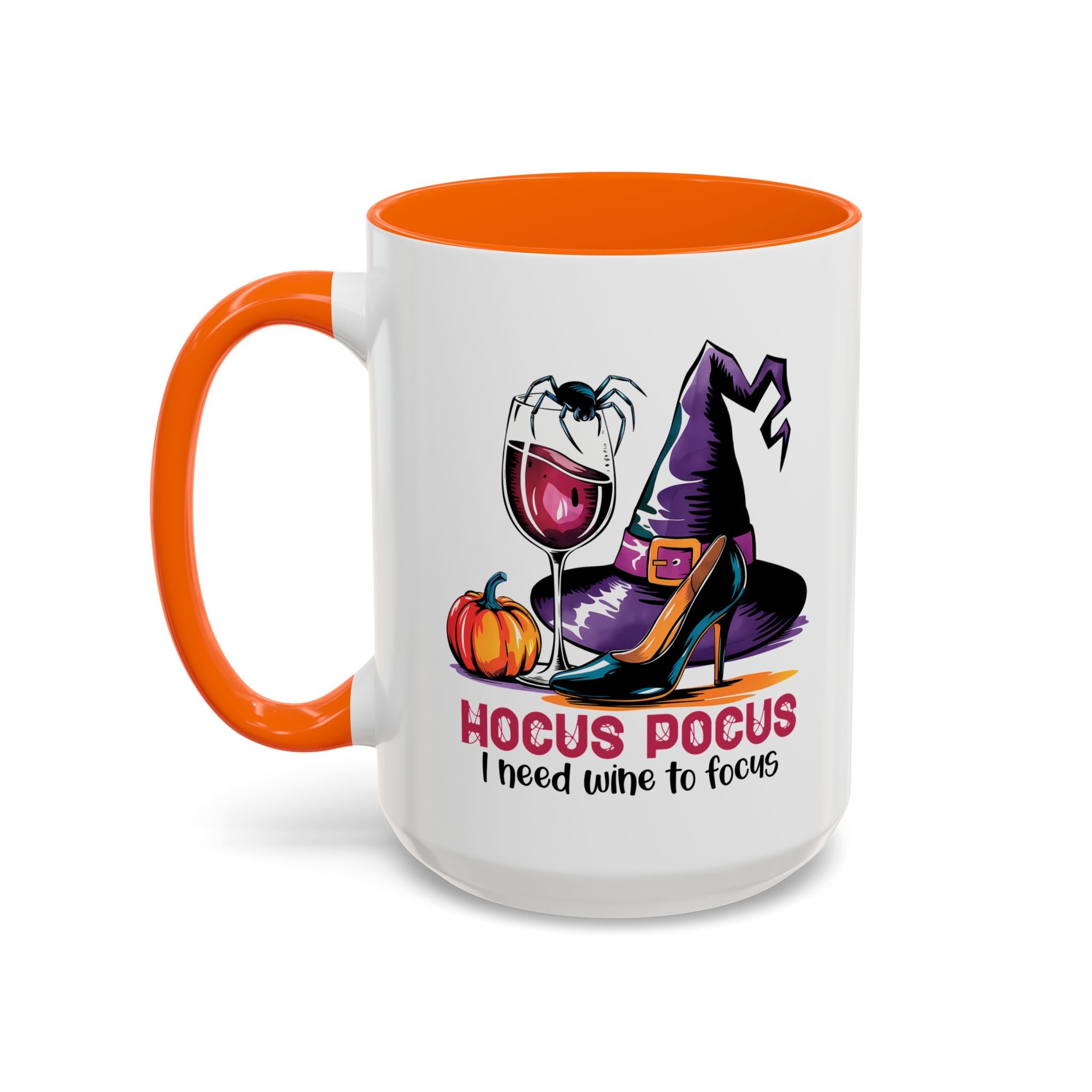 Spooky Witch Coffee Mug | Hocus Pocus Design, Unique Halloween Gift, Magic Brew Cup, Wine Lover's Mug, Cozy Autumn Decor