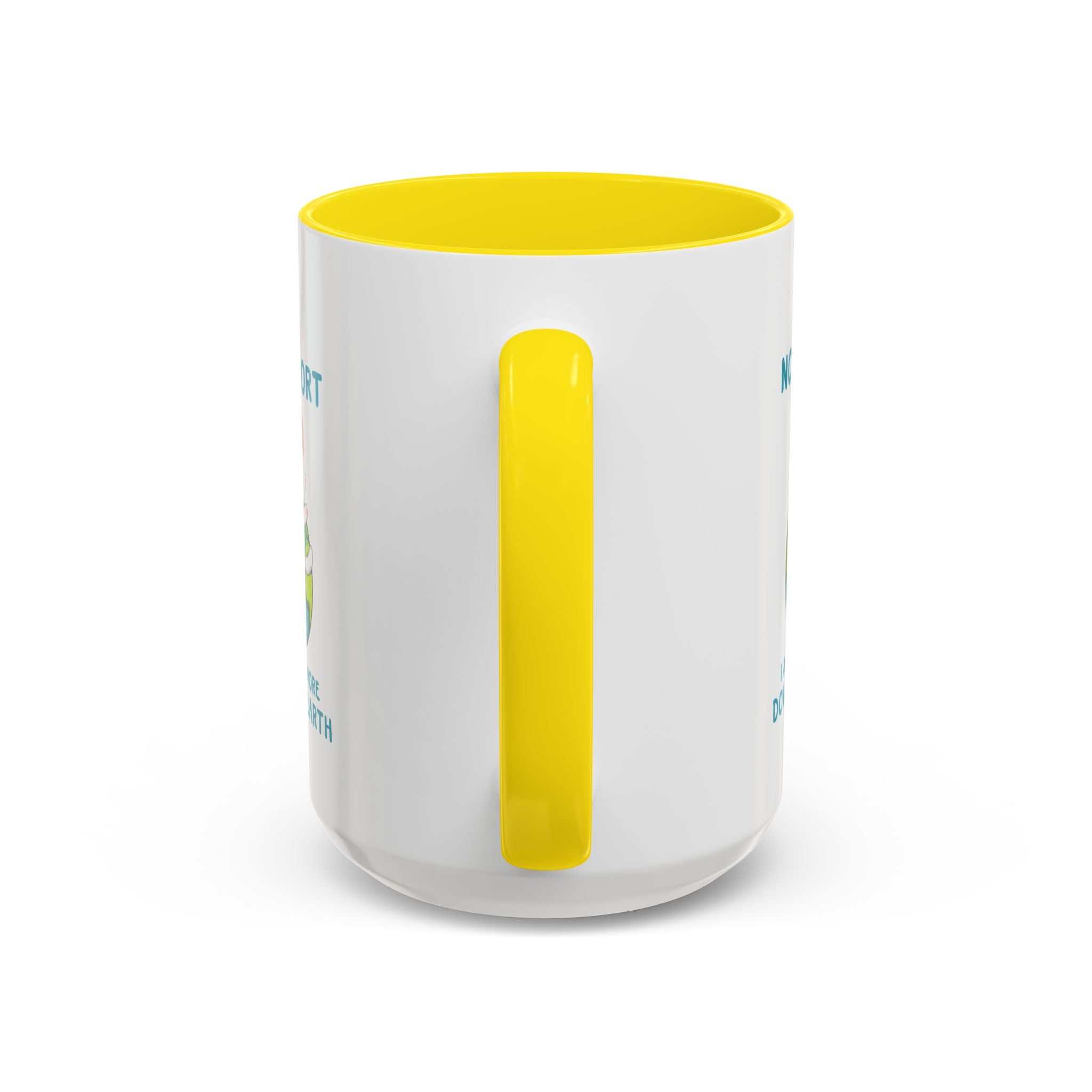 Cute Down to Earth Cat Coffee Mug - Perfect Gift for Cat Lovers