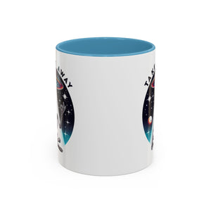 Galactic Skeleton Coffee Mug, Take Me Away Mug, Space-Themed Mug, Unique Gift for alien Lovers, Sci-Fi Cafe Mug