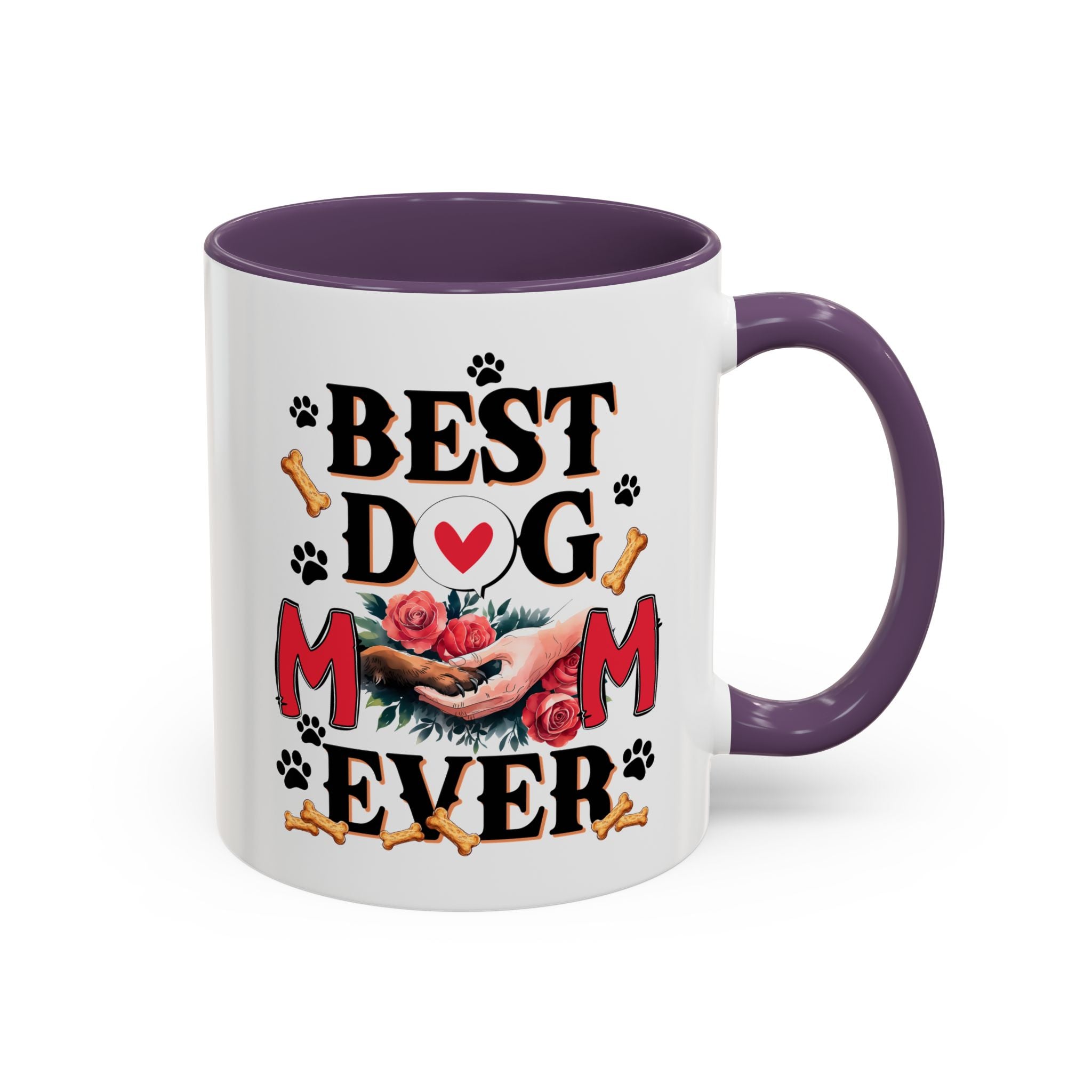 Best Dog Mom Ever Coffee Mug - Perfect Gift for Dog Lovers, Pet Moms, Animal Lovers, Dog-Themed Kitchen Decor, Best Friend Gift