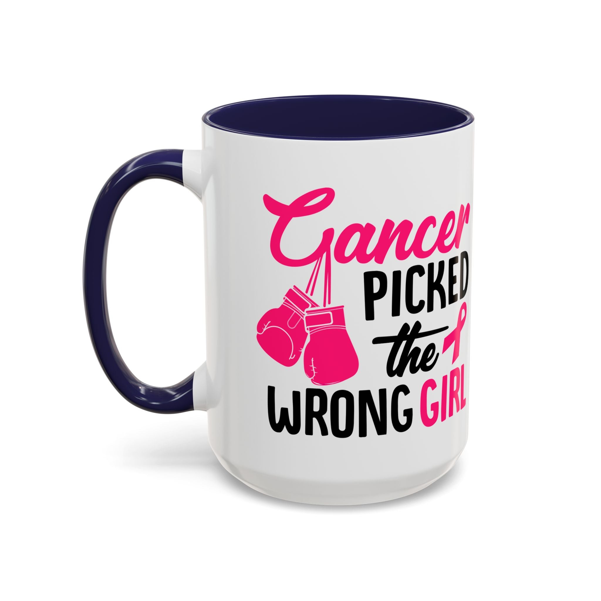 Empowering Cancer Warrior Mug, Coffee Cup for Fighters, Supportive Gift for Cancer Survivors, Inspiration for Awareness Events, [...]