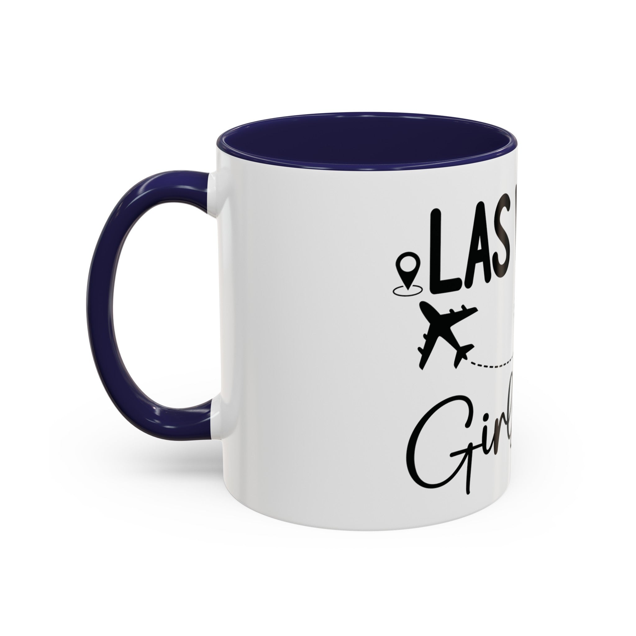 Las Vegas girls trip Accent Coffee Mug (11, 15oz) by the x m world