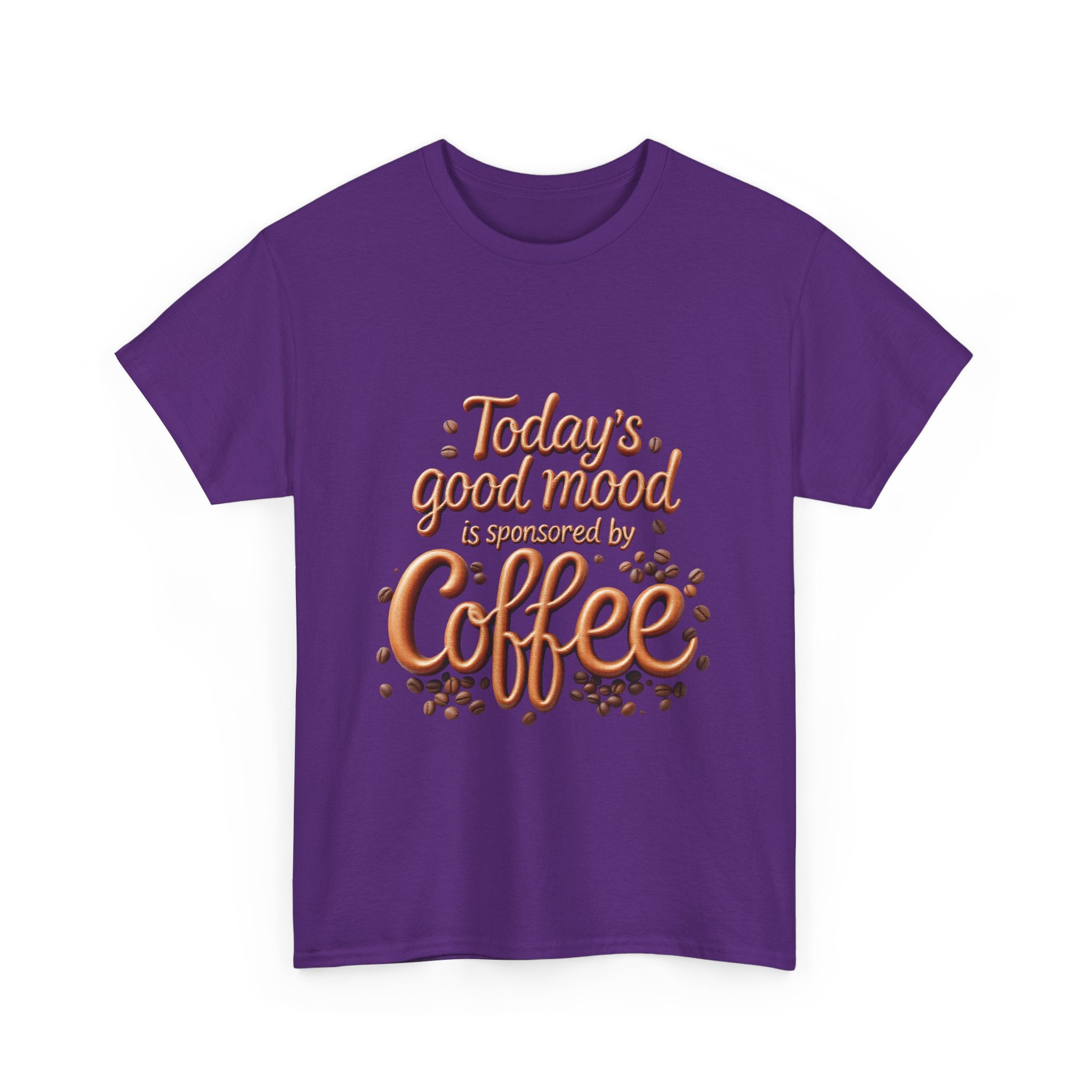 Coffee Mood Unisex Tee - Today's Good Mood Tee, Coffee Lover Shirt, Funny Gift for Him or Her, Casual Wear, Birthday Party Top