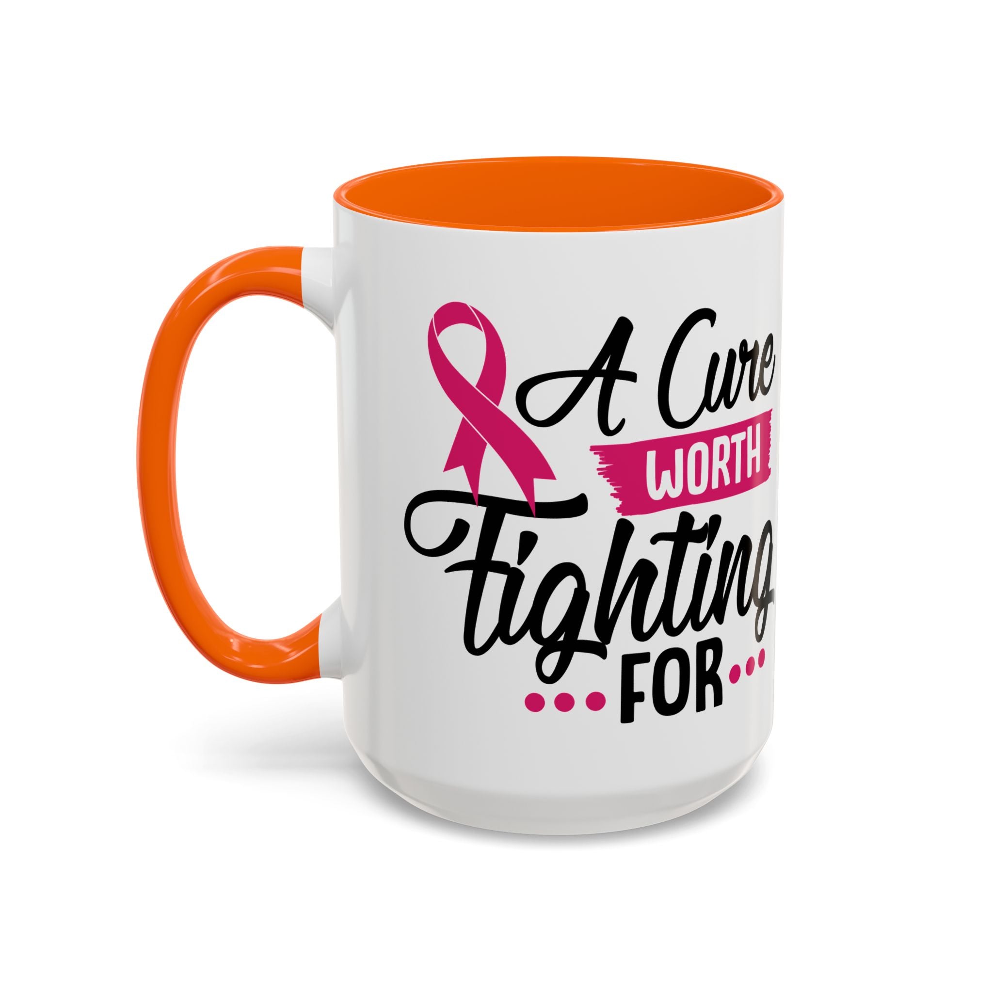 Inspirational Breast Cancer Awareness Mug, Supportive Gift for Fighters, 11oz & 15oz Coffee Cup - Perfect for Fundraisers, Hope, [...]