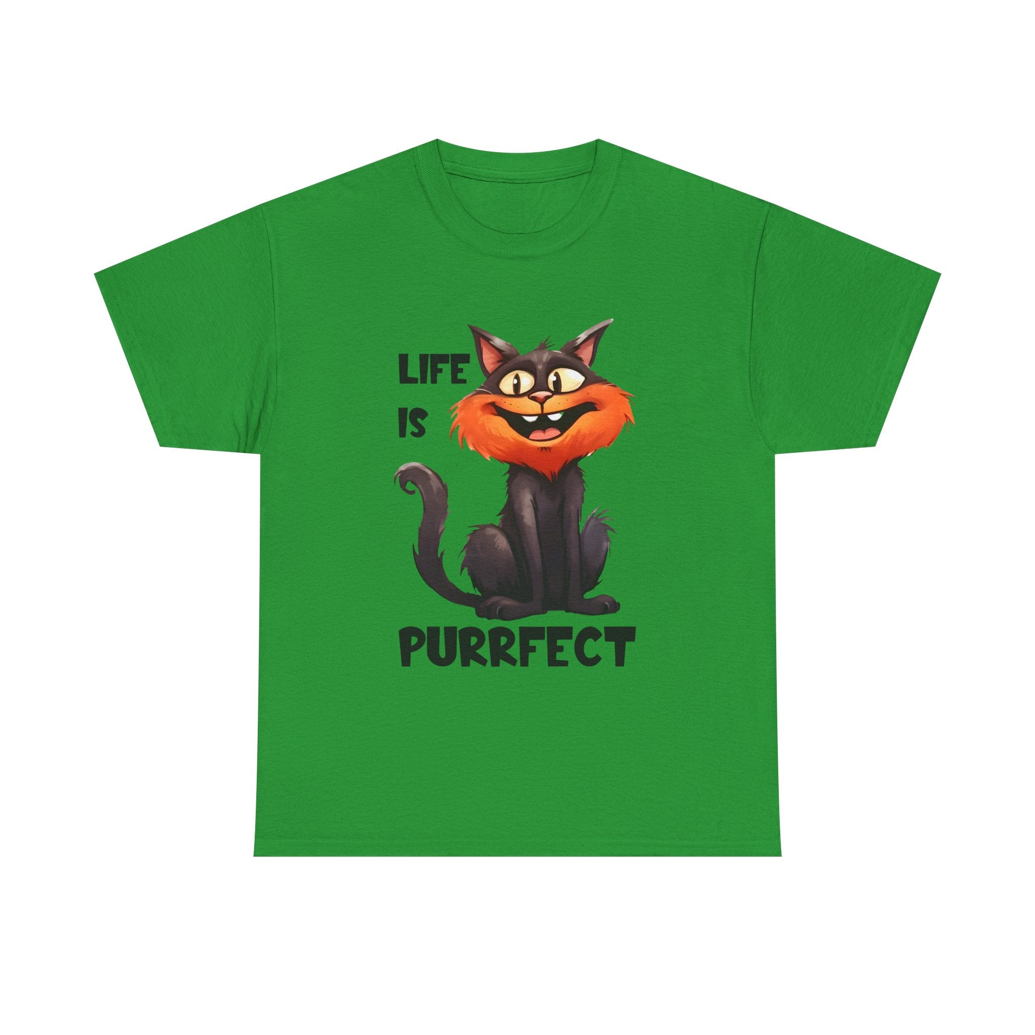 Purrfect Cat Tee, Cute Cat Lover Shirt, Fun Unisex Cotton Top, Gifts for Cat Owners, Funny Pet T-Shirt, Birthday Gift Idea