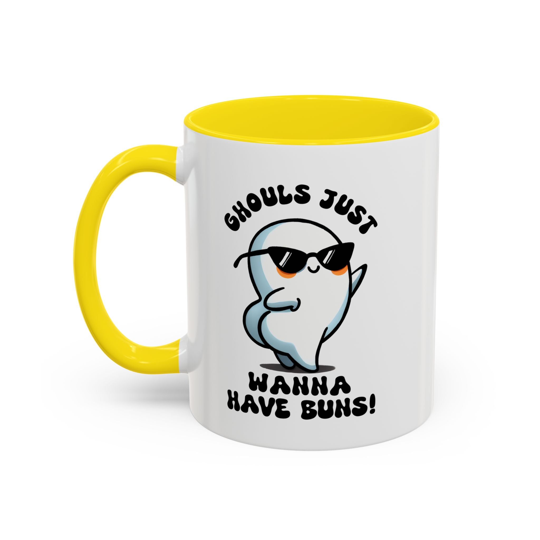 Playful Ghouls Coffee Mug | Fun Halloween Mug, Gift for Ghost Lovers, Cute Drinkware, Spooky Decor, Halloween Party